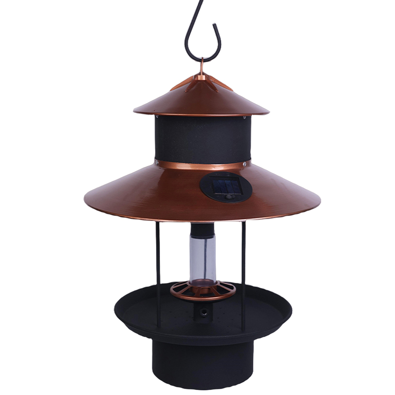 Roof Type Anti-Squirrel Bird Feeder Painting Color